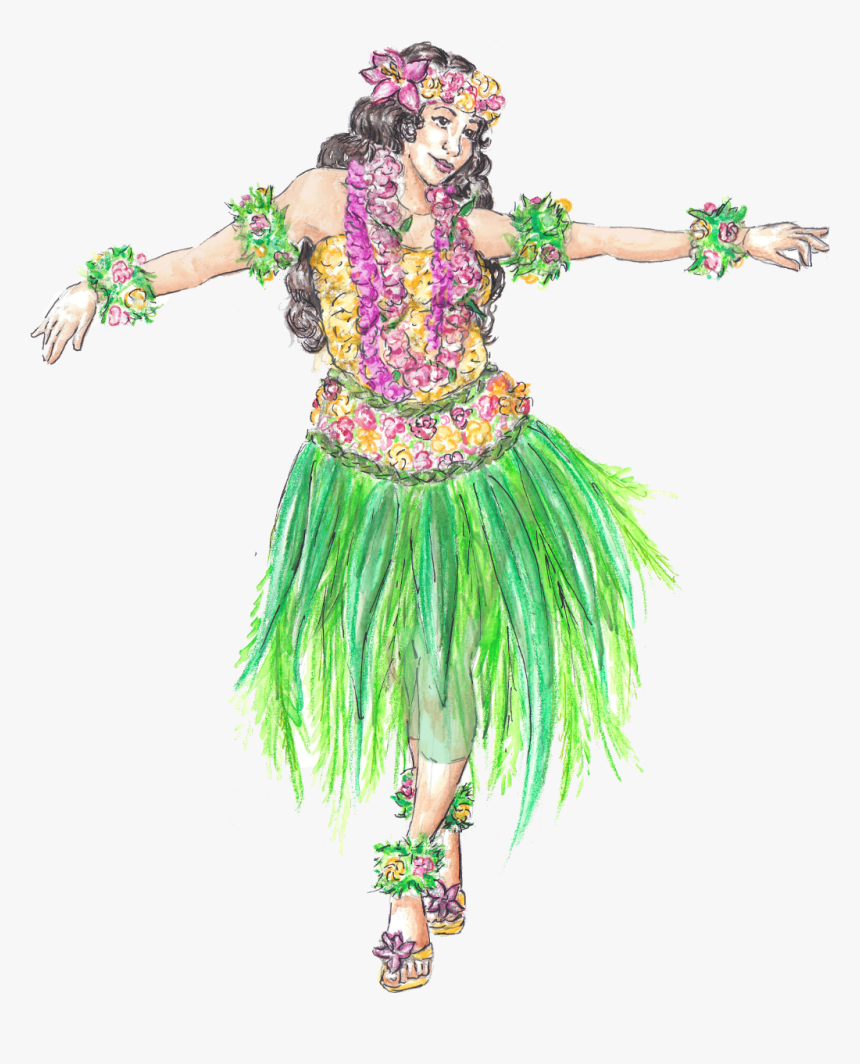 #hawaii #hawaiian #luau #hula #huladancer #huladance - Lei Day, HD Png Download