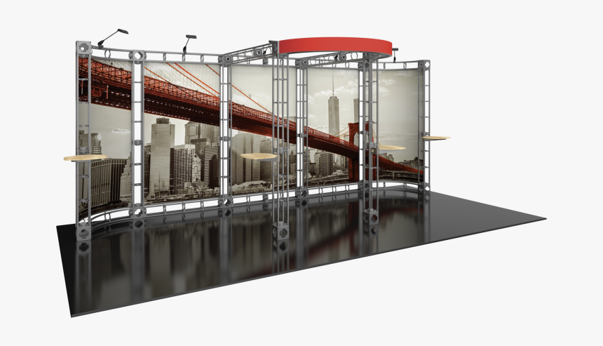 10ft X 20ft Polaris Orbital Express Trade Show Truss - Orbital Express Truss Display, HD Png Download
