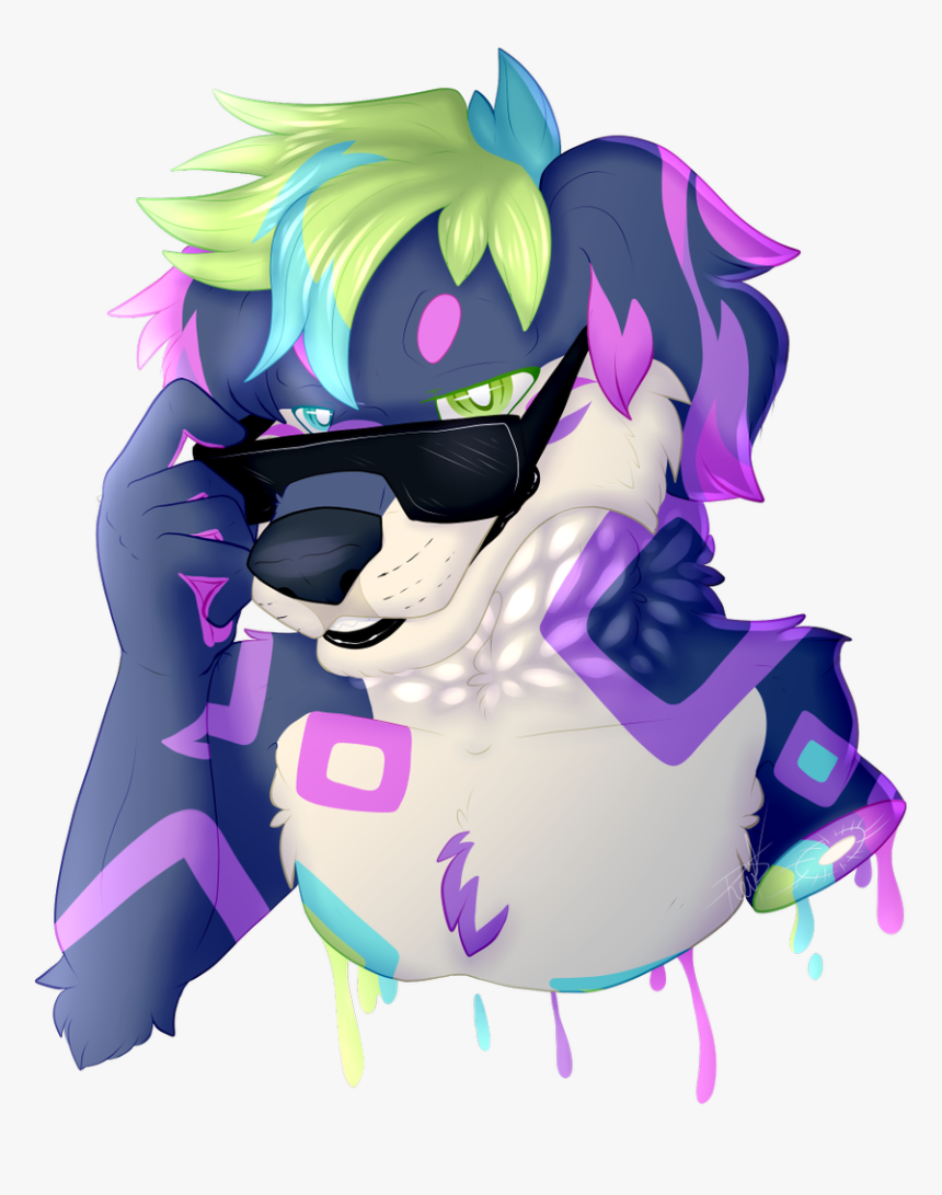 Bust Of This Awesome Vaporwave Style Character I Just - Cartoon, HD Png Download