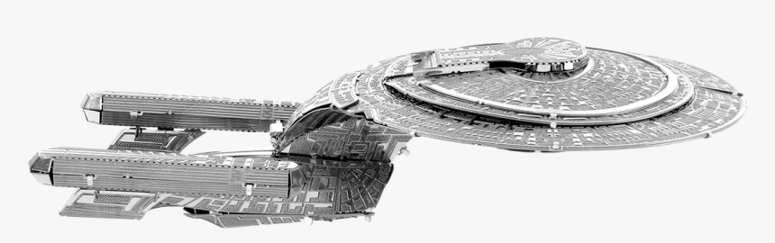 Metal Earth Ships - Uss Enterprise, HD Png Download