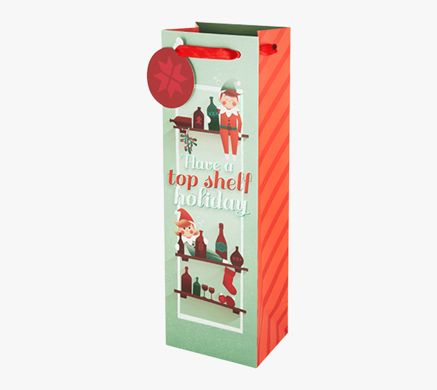 Gift Bag Elf - Christmas Tree, HD Png Download
