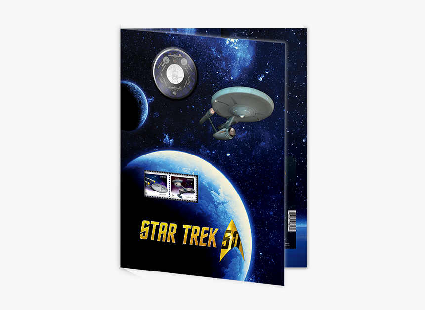 Coin And Stamp Set Star Trek Tm - Star Trek, HD Png Download