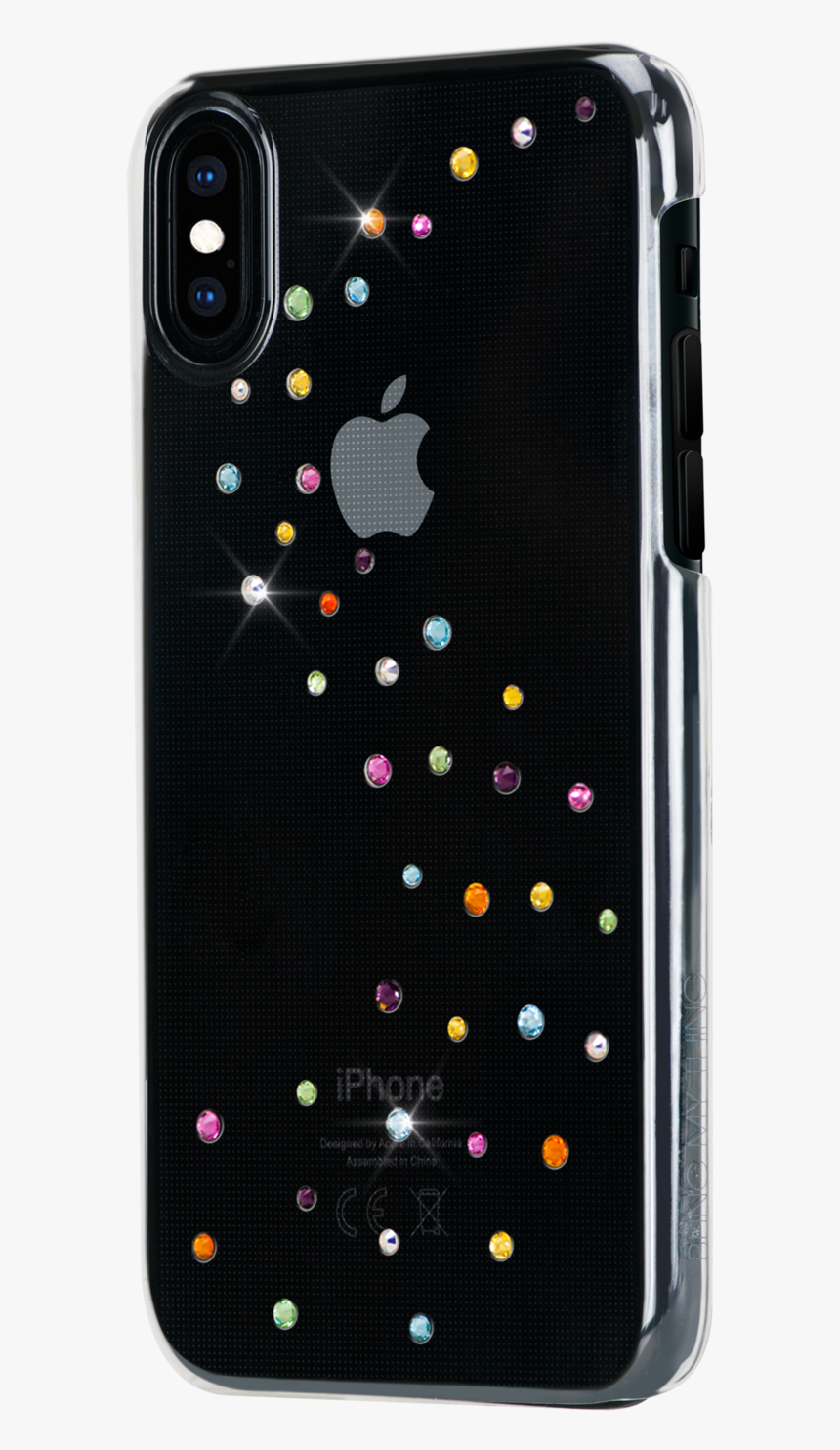 Milky Way ᛫ Clear ᛫ Clip-on Hard Cover With Swarovski - Iphone Xs, HD Png Download