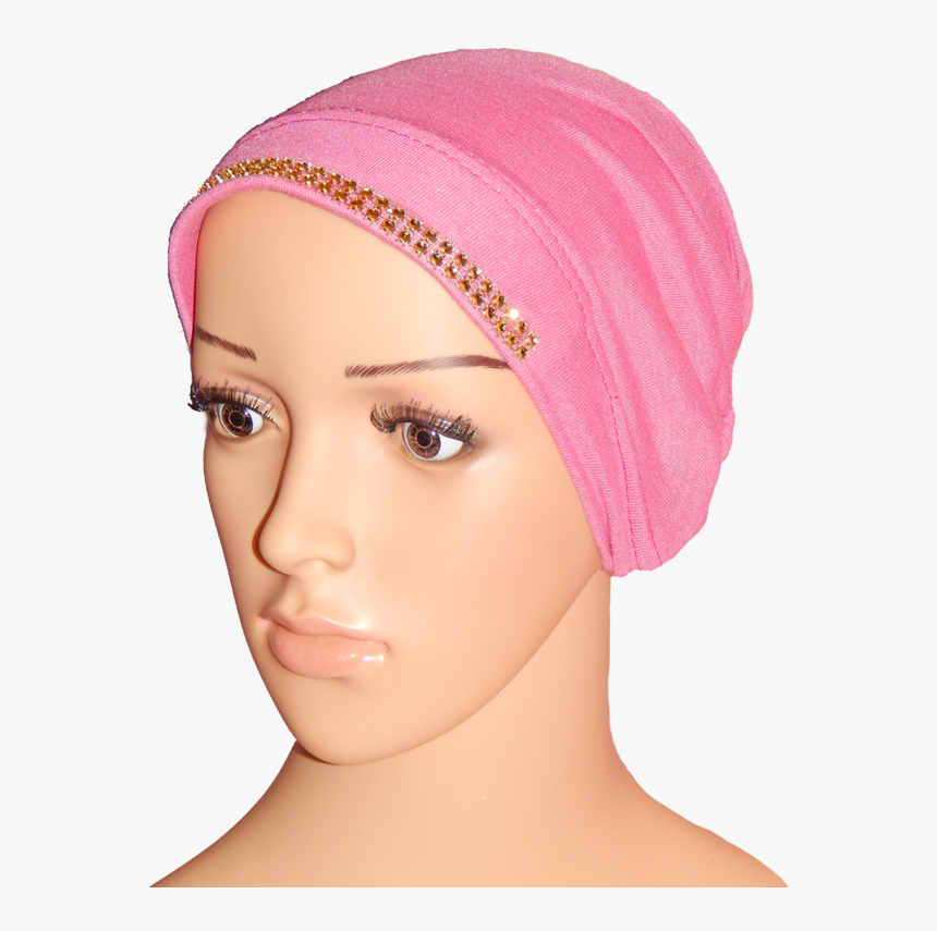Cotton Rhinestone Under-hat - Headpiece, HD Png Download