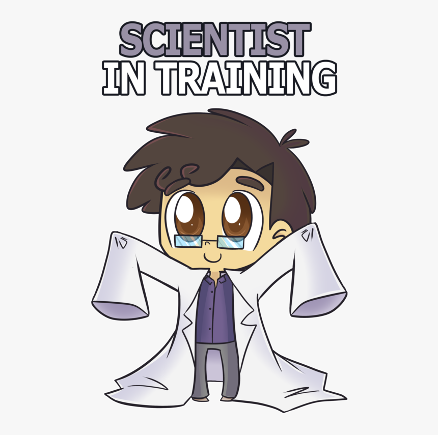 Scientist In Training Cartoon, HD Png Download