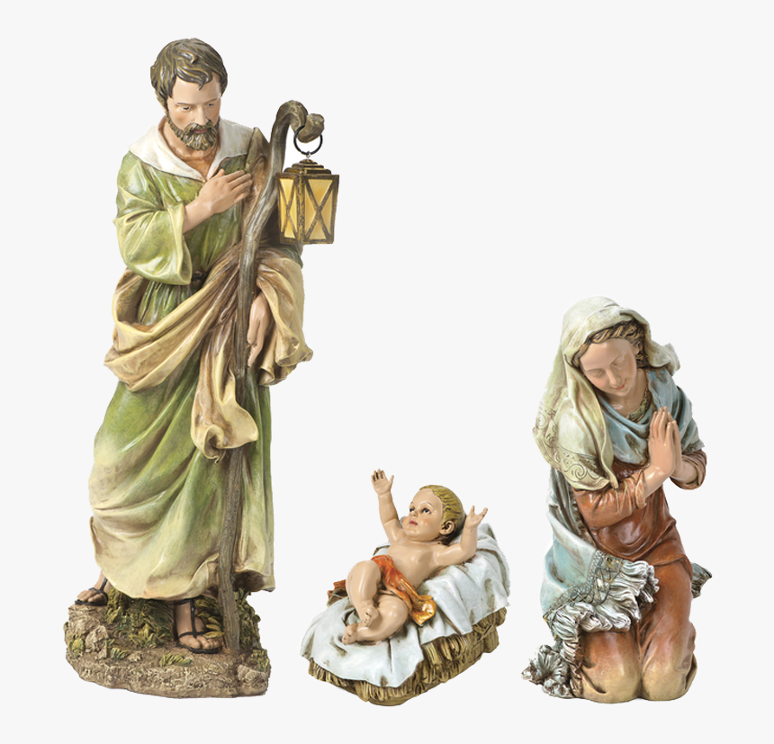 Nativity Roman Holy Family - 27 Scale Nativity Joseph, HD Png Download