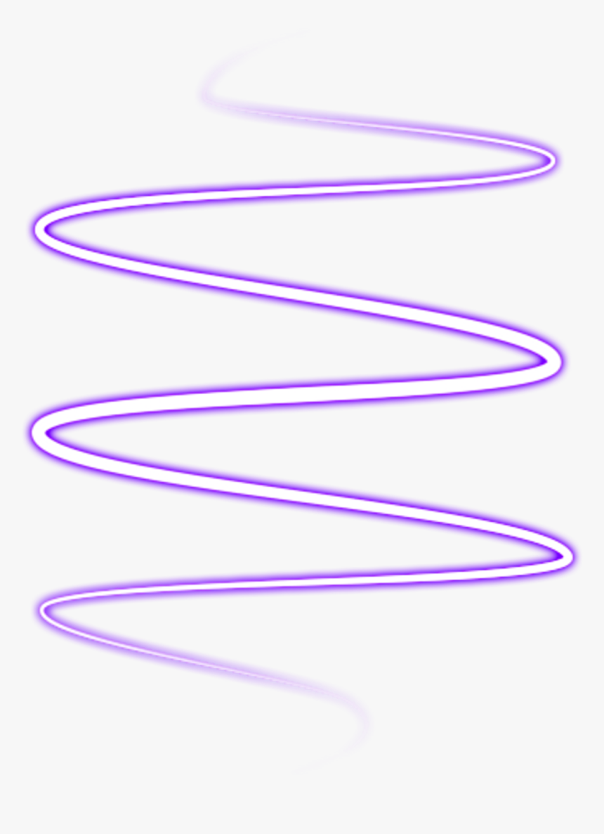 #neon #light #spiral #purple - Neon Spiral Png Download, Transparent Png