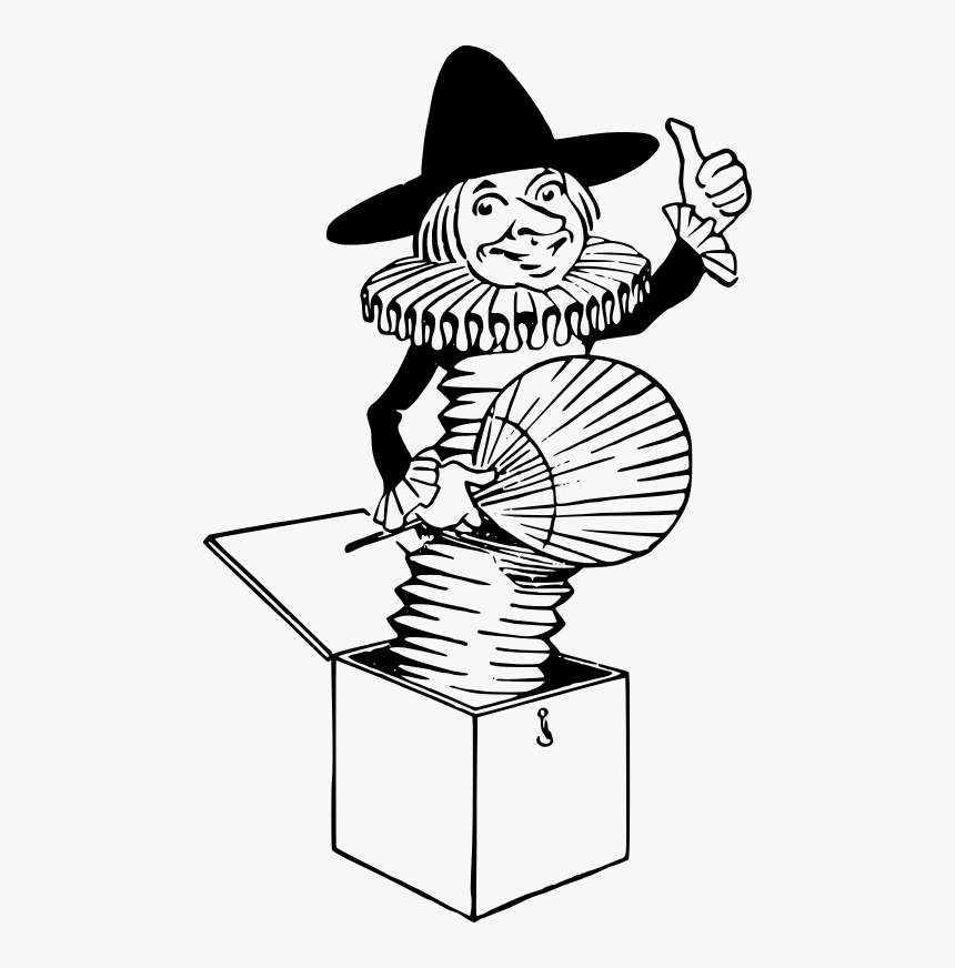 Jack In The Box - Cartoon, HD Png Download