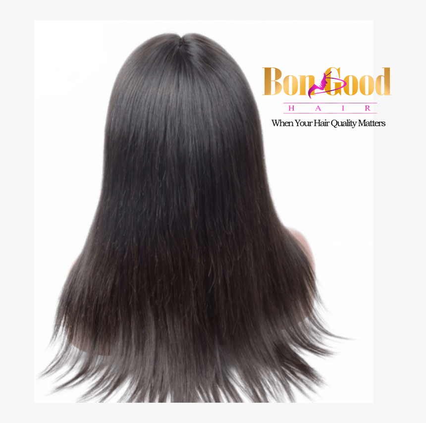 Bon Good Hair Back Straight Wig - Lace Wig, HD Png Download