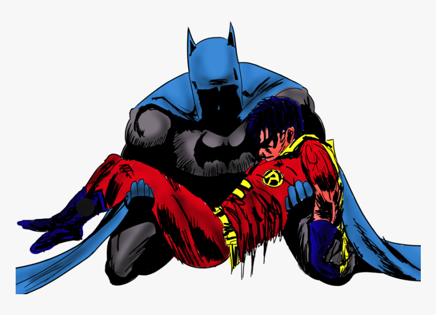 Image Black And White Stock A Death In The Family Robin - Robin And Harley Quinn, HD Png Download