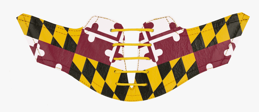 Men S Maryland State Flag Saddles & Laces - Maryland State Flag, HD Png Download