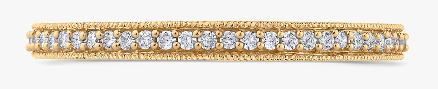 Round White Diamond Eternity Wedding Band Ring - Bangle, HD Png Download