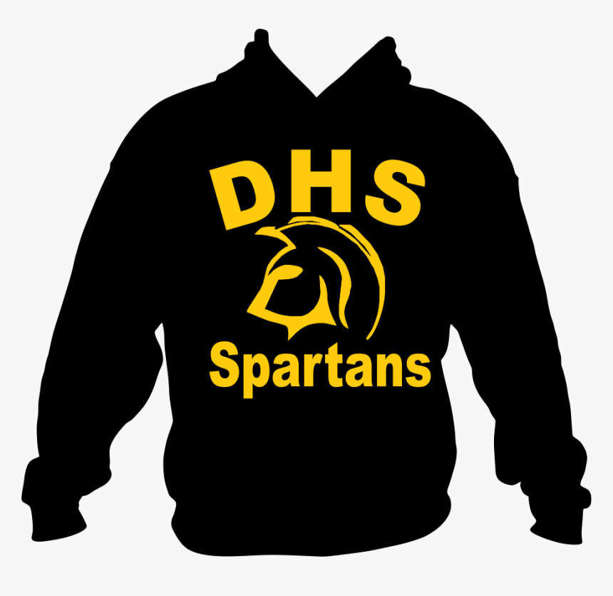 Hoodie Gildan Dhs Spartan Logo - Hoodie, HD Png Download