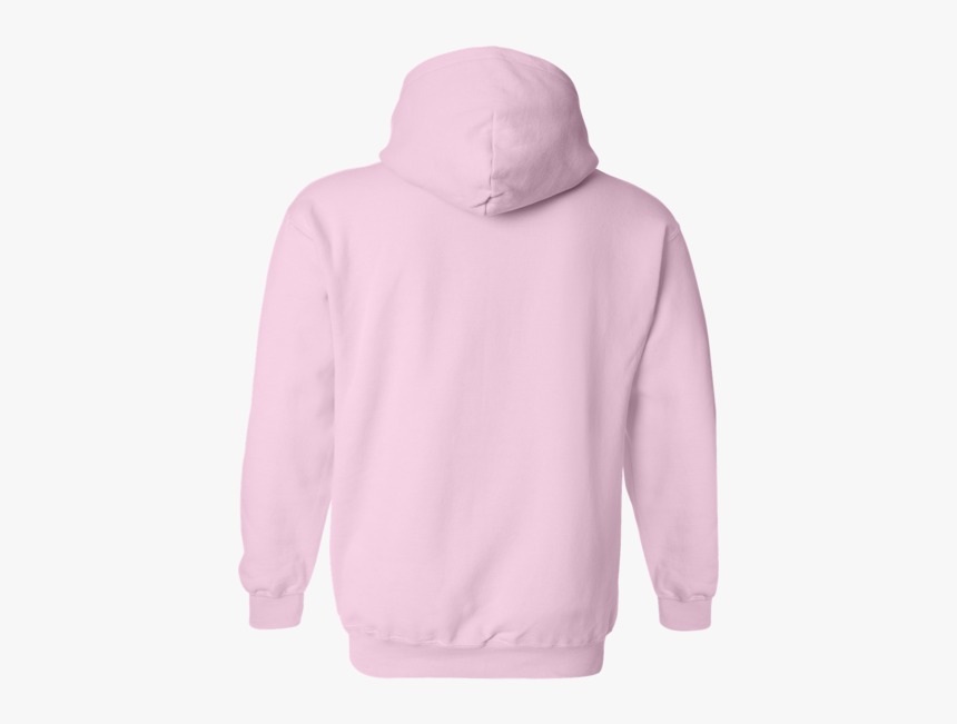 Pink Gildan Hoodie Back, HD Png Download