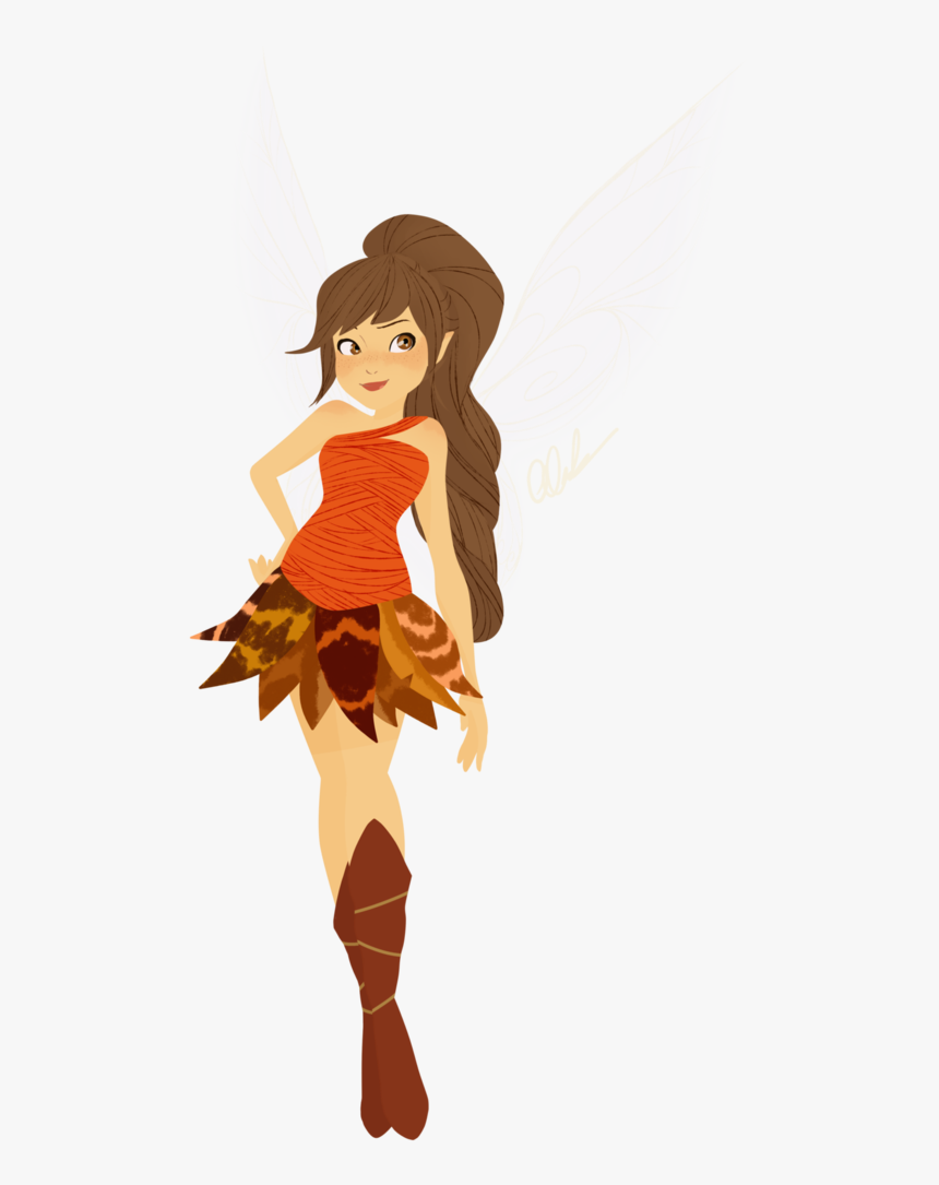 Fawn - Tinkerbell Silvermist Rosetta Iridessa Fawn Vidia Periwinkle, HD Png Download