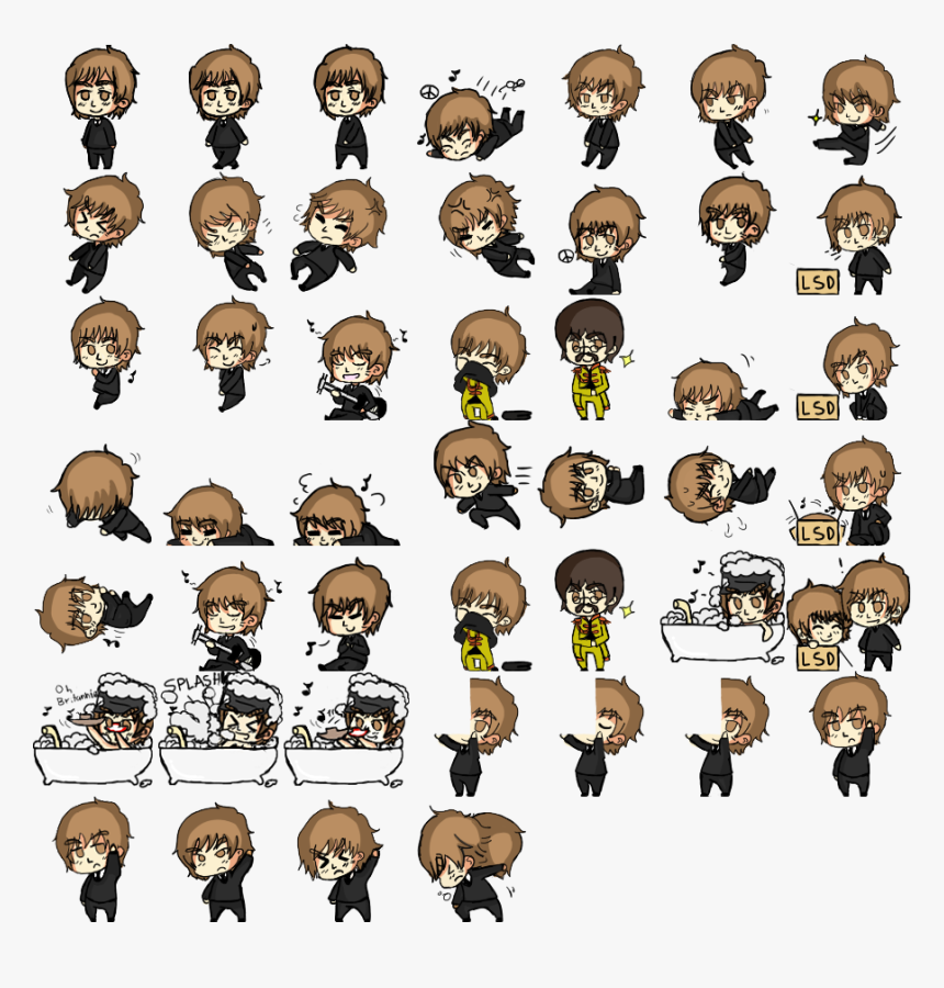 John Lennon Shimeji, HD Png Download