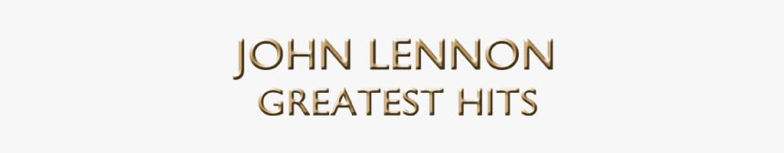 Cd John Lennon - Beige, HD Png Download