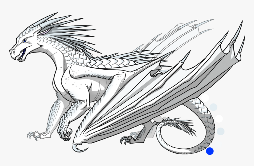 Wings Of Fire Dragons Icewing, HD Png Download
