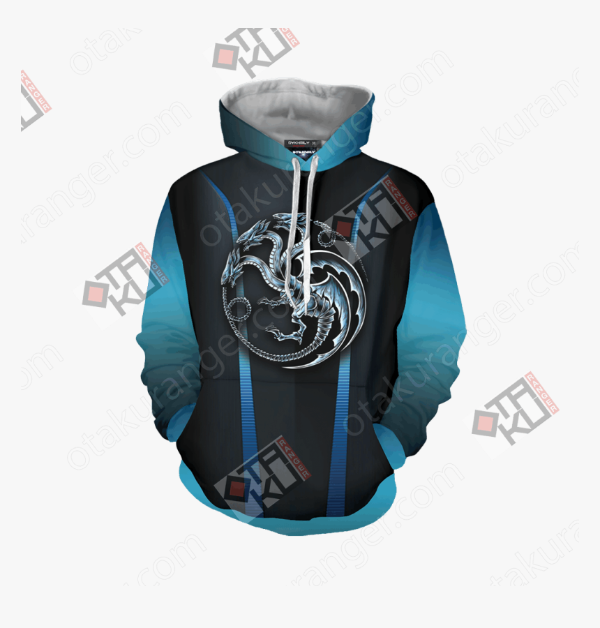 Yu Gi Oh Blue-eyes White Dragon New 3d Hoodie - Hoodie, HD Png Download