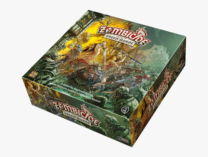 Zombicide Green Horde Board Game, HD Png Download