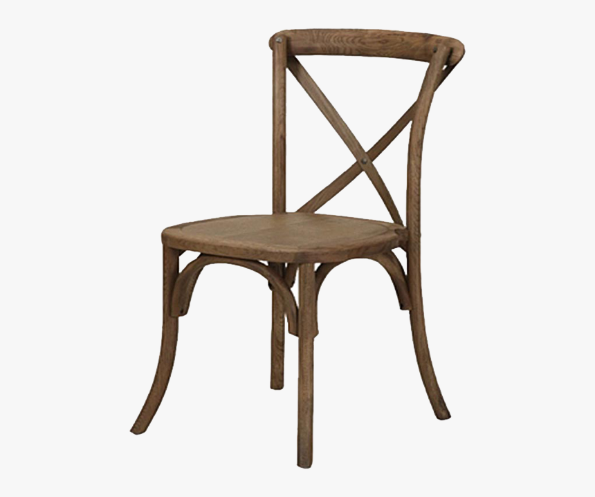 Wood Cross Back Chairs, HD Png Download