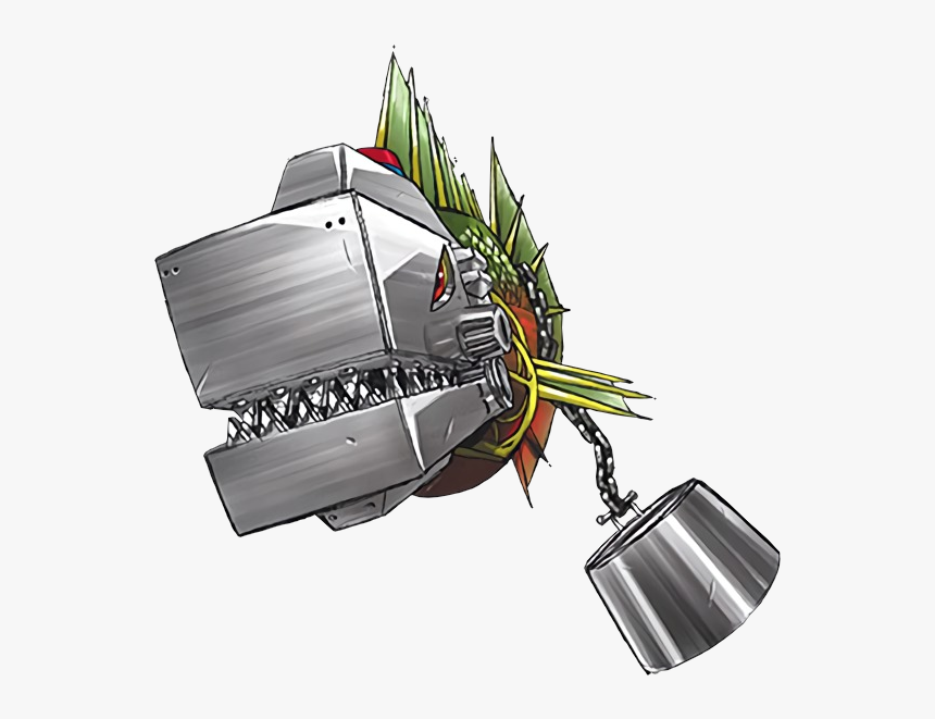 Metal Piranimon, HD Png Download