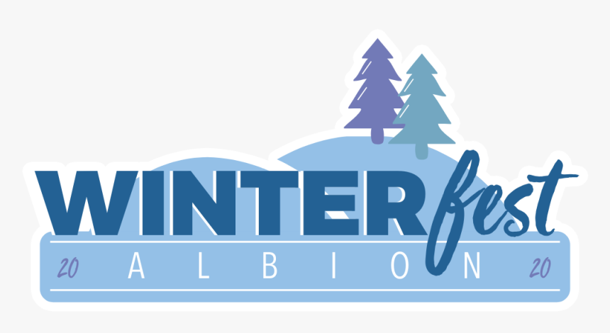 Winterfest White Outline - Christmas Tree, HD Png Download