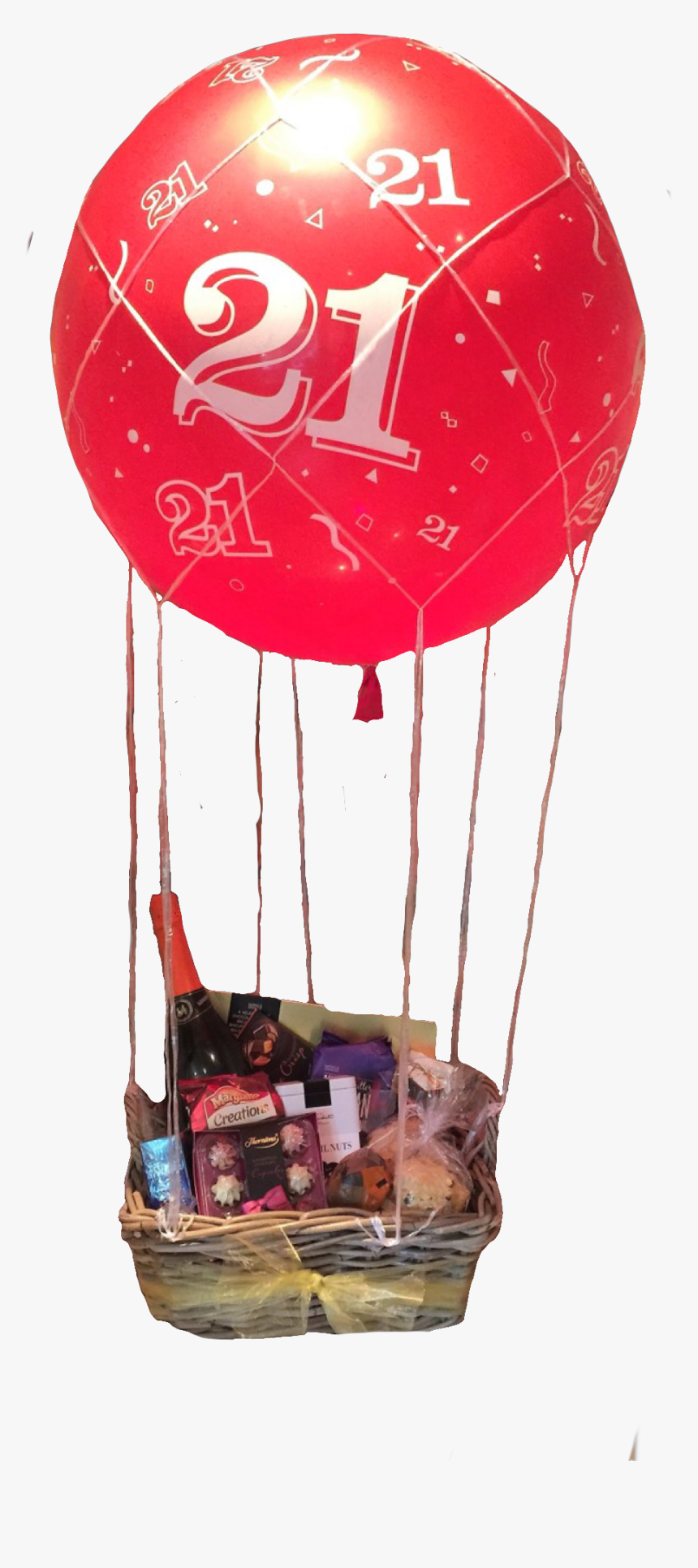 Cart - Subtotal - Checkout - 21st Birthday Hot Air - Hot Air Balloon, HD Png Download