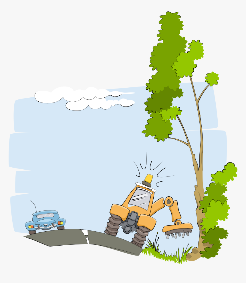 Transparent Plants - Clipart Mowing The Pasture, HD Png Download