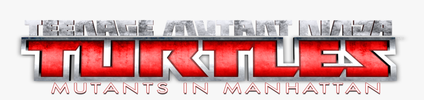 Tmnt Mutants In Manhattan Logo, HD Png Download