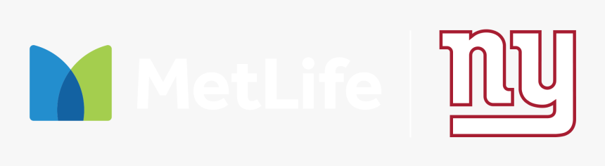 Metlife Ny Logo - Logos And Uniforms Of The New York Giants, HD Png Download