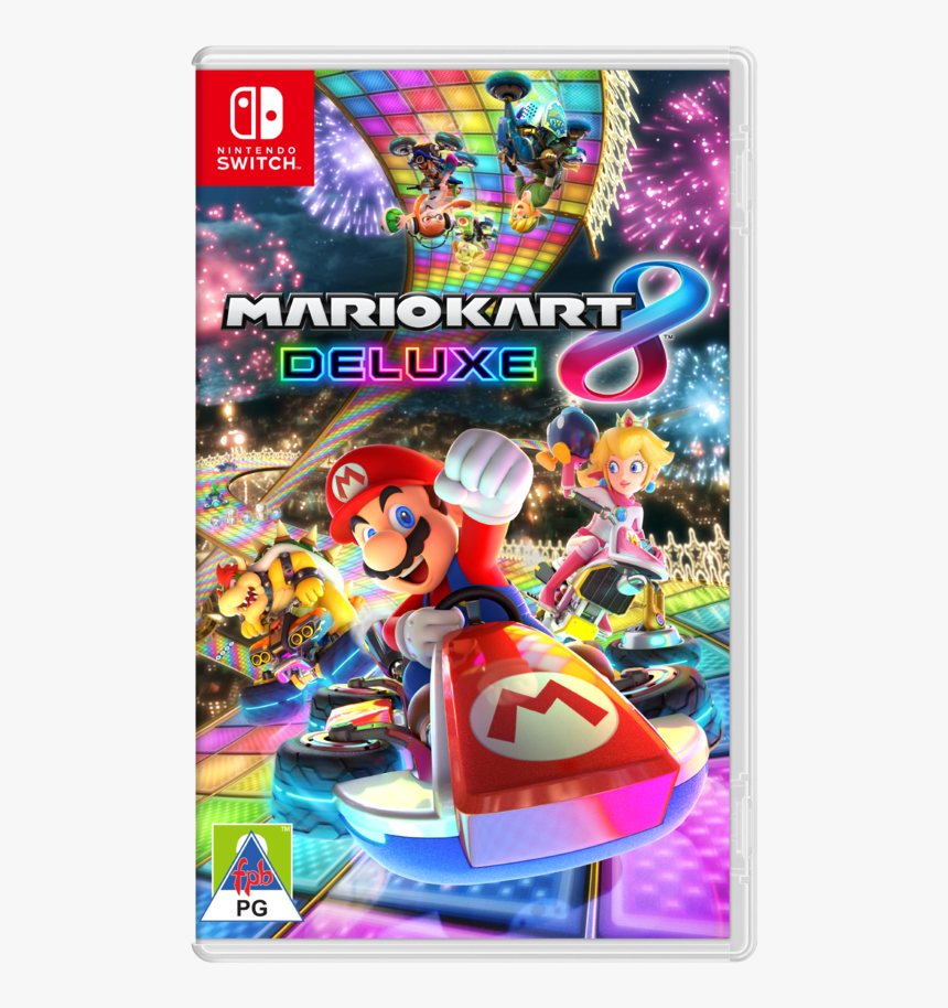 Mario Kart 8 Deluxe 
 Srcset Data - Mario Kart 8 Deluxe, HD Png Download