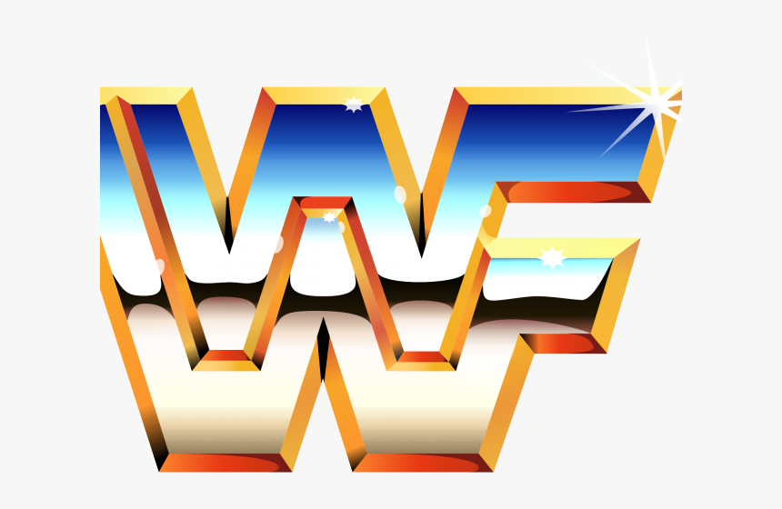 Wrestler Clipart Wrestling Word - Wwf Logo Png Transparent, Png Download