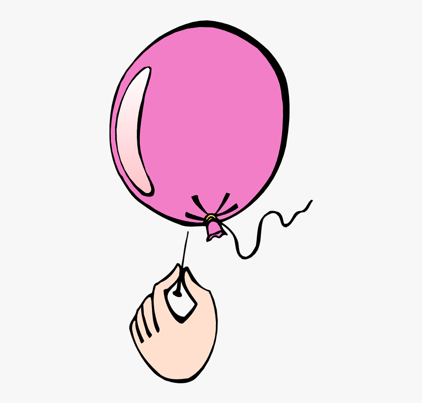 Pop Art Clipart Popped - Balloon Pop Pop Clipart, HD Png Download