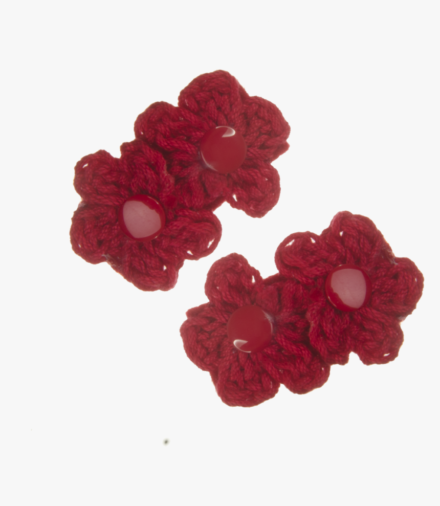 Broche Florecitas Tejidas 2 Piezas - Artificial Flower, HD Png Download