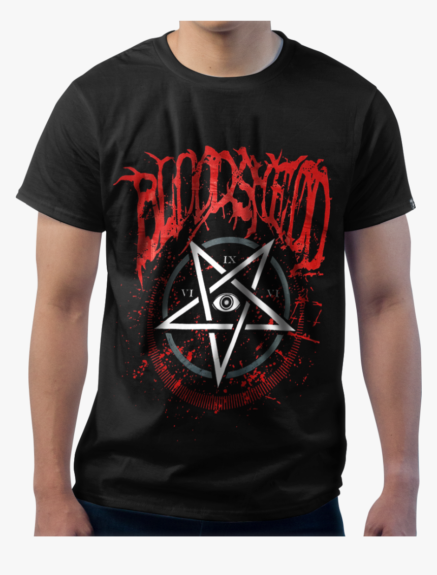 Doom Pentagram Png - Active Shirt, Transparent Png