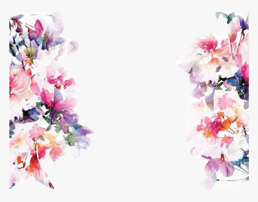 Painted Flowers - Nuestra Boda, HD Png Download