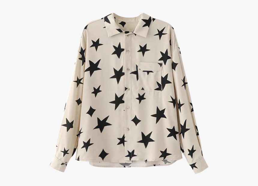 Ladies Pentagram Print Pocket Shirt - Molo A/s, HD Png Download