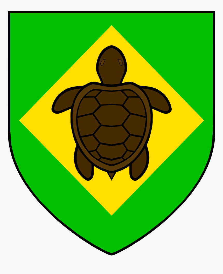 Julius Caesar Clipart Turtle - Tortoise Coat Of Arms, HD Png Download