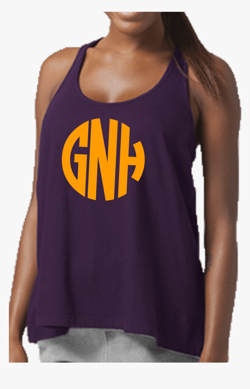 Purple Flare Tank Top - Active Tank, HD Png Download