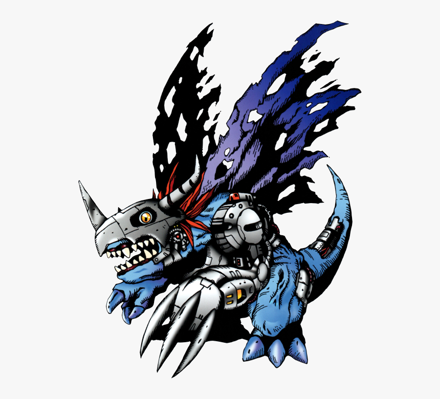 Villains Wiki - Metal Greymon, HD Png Download