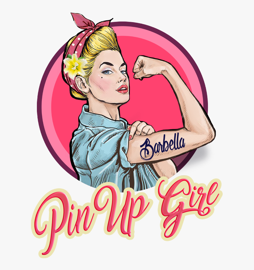 Pin Up Girl - Women Stronger Than Men Cartoon, HD Png Download