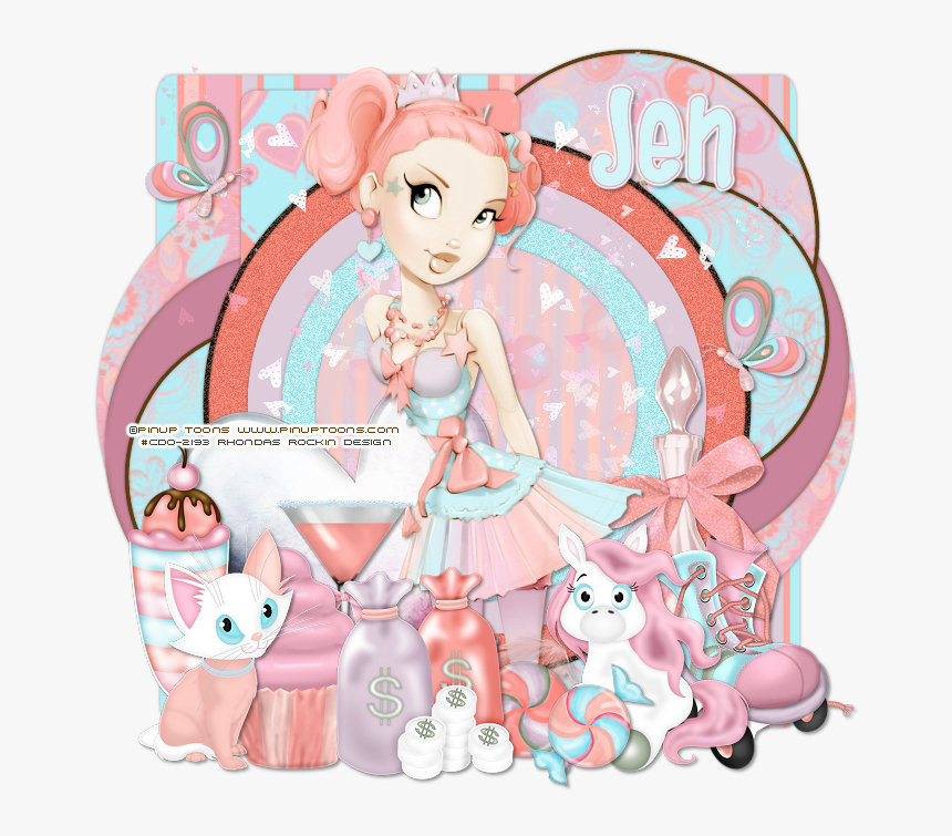 Pinup Girl Png, Transparent Png