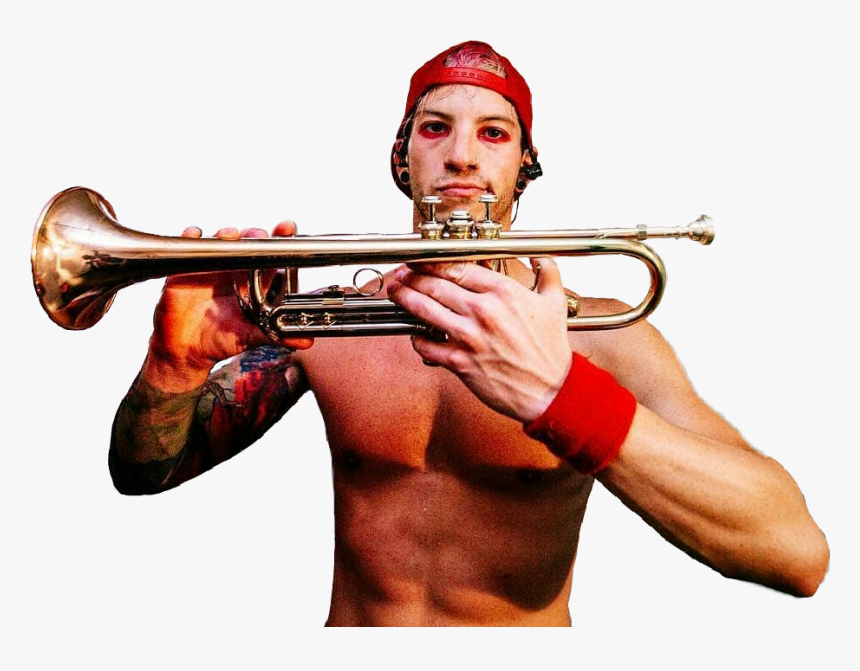 Josh Dun Tocando La Trompeta, HD Png Download