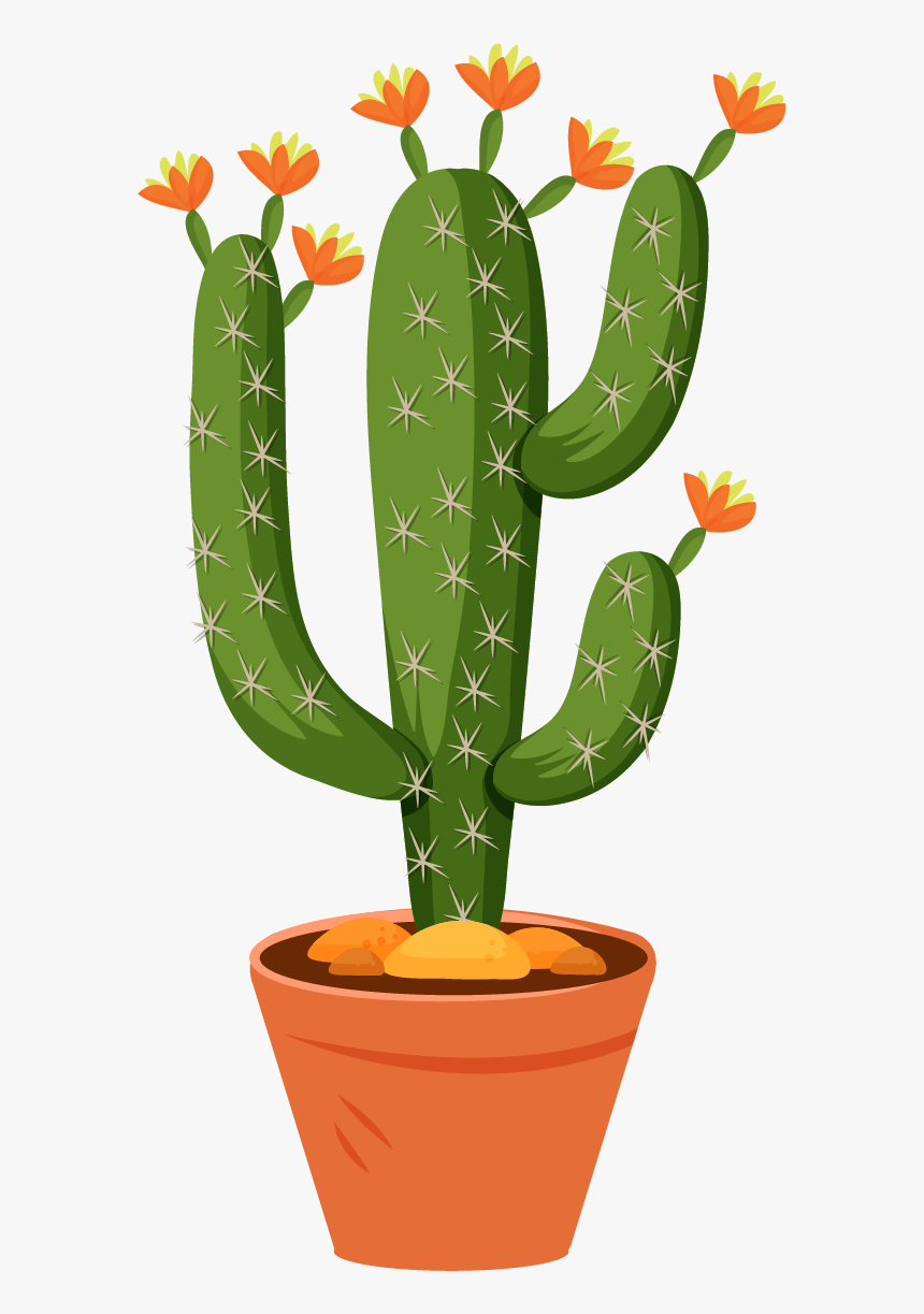 Large-flowered Cactus, HD Png Download