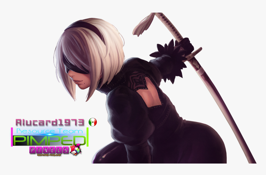 Nier Automata 2b Hd, HD Png Download