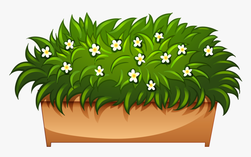 Clipart Trees Garden - Scrapbook Garden Png, Transparent Png