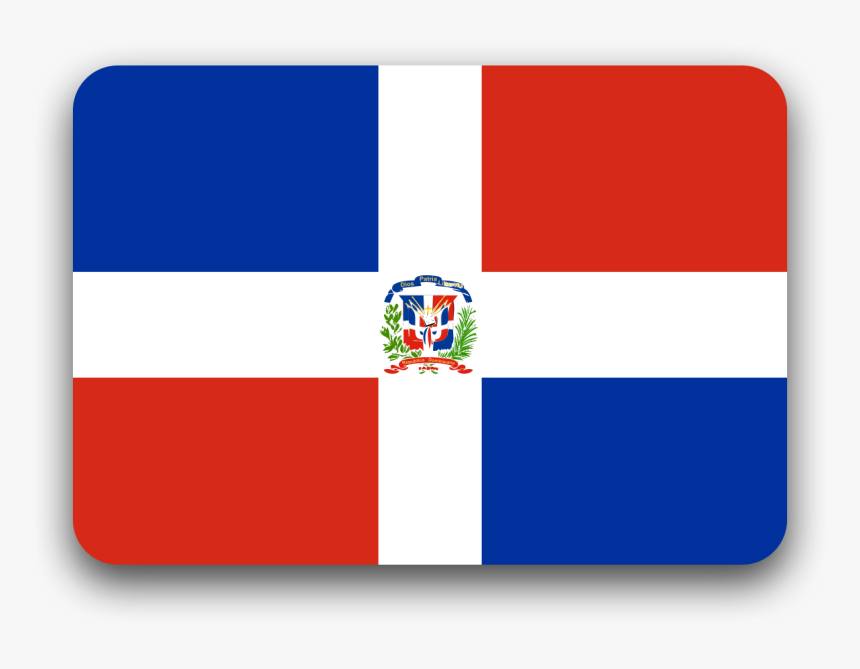 Dominican-republic Flag - Bandera De Republica Dominicana Png, Transparent Png