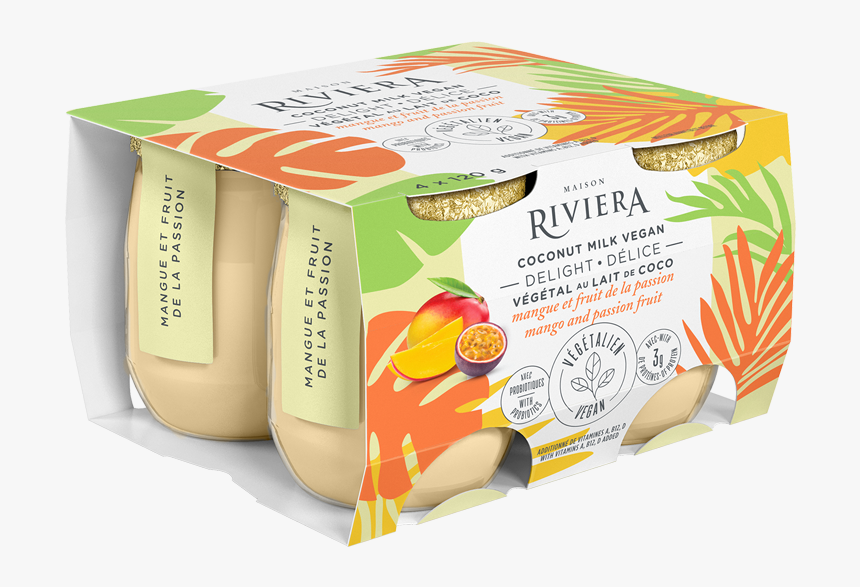 Maison Riviera Coconut Milk Vegan Delight - Riviera Coconut Milk Yogourt, HD Png Download
