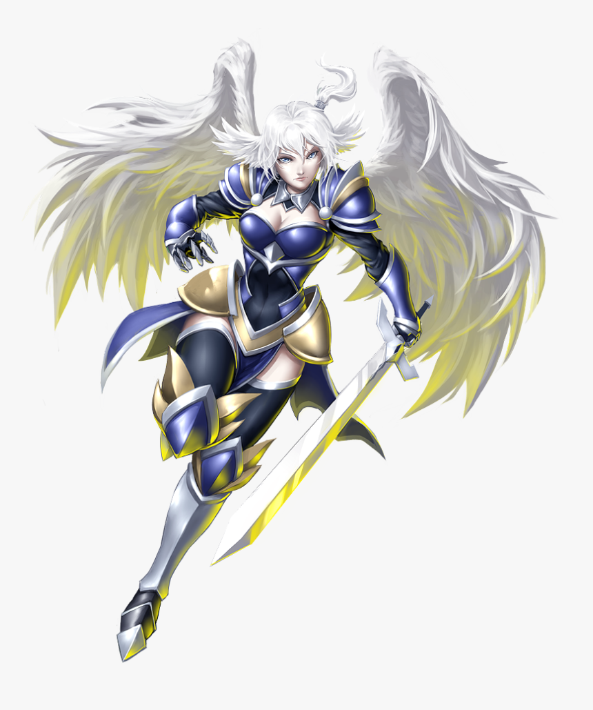 Archangel Png Page - Warrior Anime Angel Transparent, Png Download